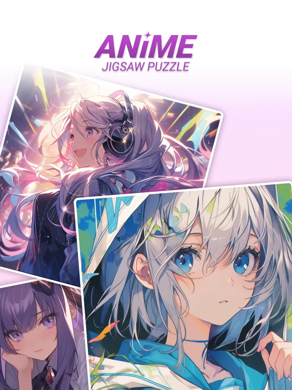 Ảnh chụp màn hình của Anime Games: Jigsaw Puzzle iPad 