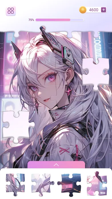 Ảnh chụp màn hình của Anime Games: Jigsaw Puzzle
