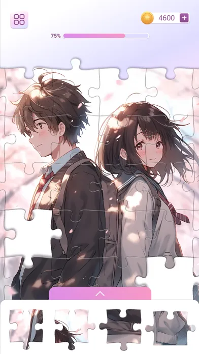 Ảnh chụp màn hình của Anime Games: Jigsaw Puzzle