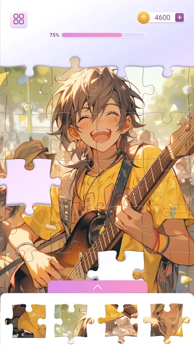 Ảnh chụp màn hình của Anime Games: Jigsaw Puzzle