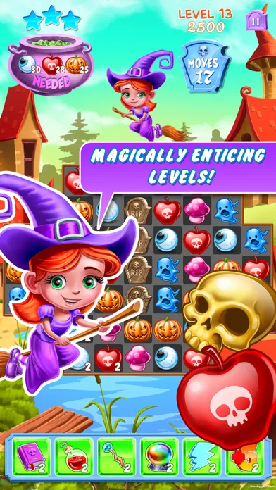 Creepy Crawly Kingdom - A Wicked Match 3 Puzzle Screenshots