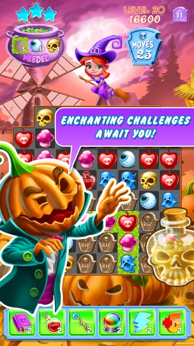 Creepy Crawly Kingdom - A Wicked Match 3 Puzzle Screenshots