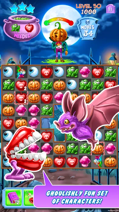 Creepy Crawly Kingdom - A Wicked Match 3 Puzzle Screenshots