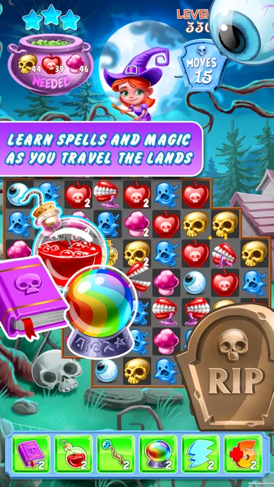 Creepy Crawly Kingdom - A Wicked Match 3 Puzzle Screenshots
