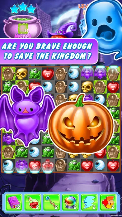 Creepy Crawly Kingdom - A Wicked Match 3 Puzzle Screenshots