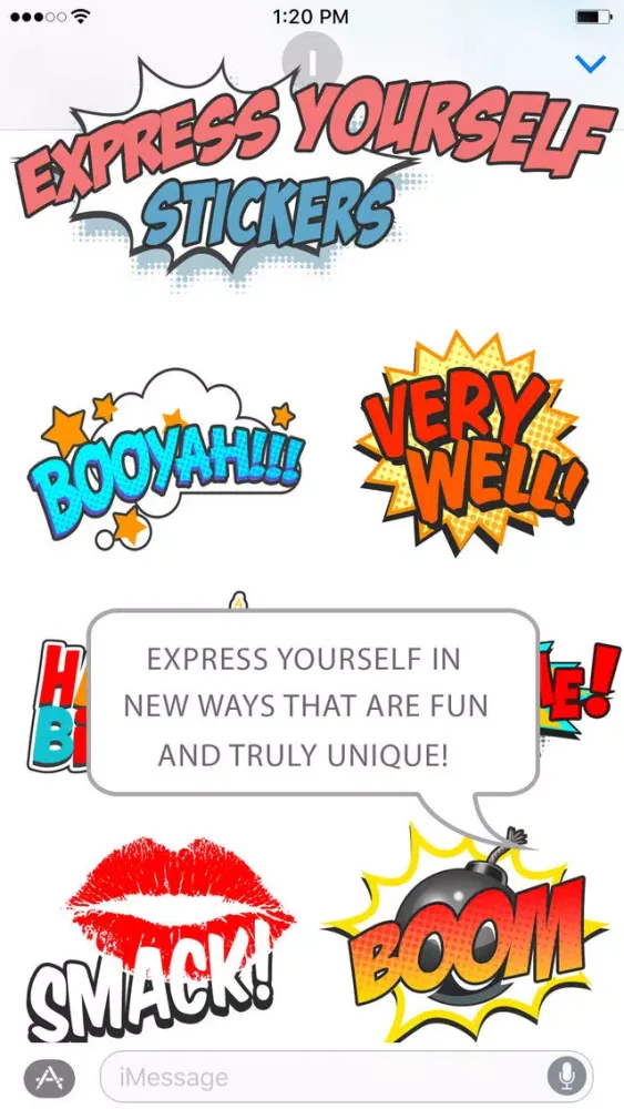 Скриншоты Express Yourself Sticker Pack