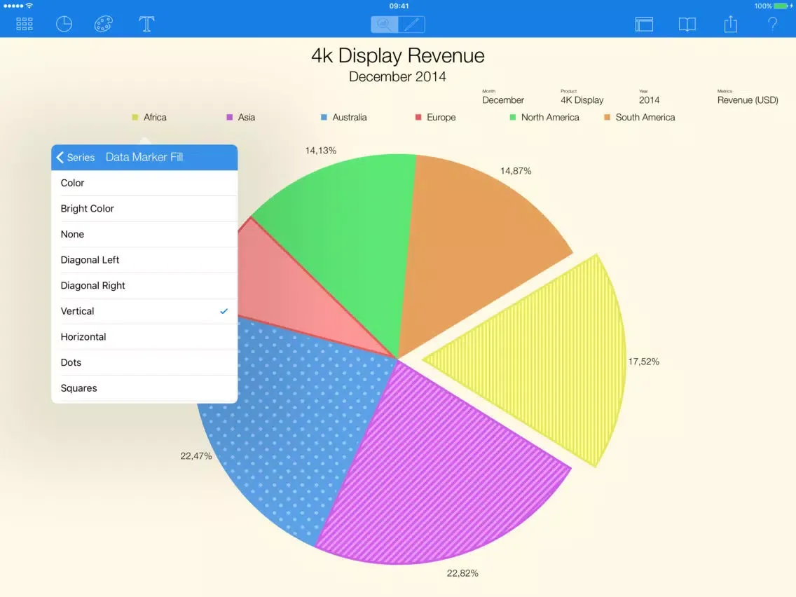 Captures d'écran de Charts - Data Visualization and Business Analytics iPad 