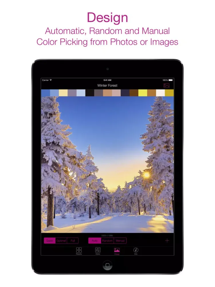 ภาพหน้าจอของ AB Colors - Design Color Palettes iPad 