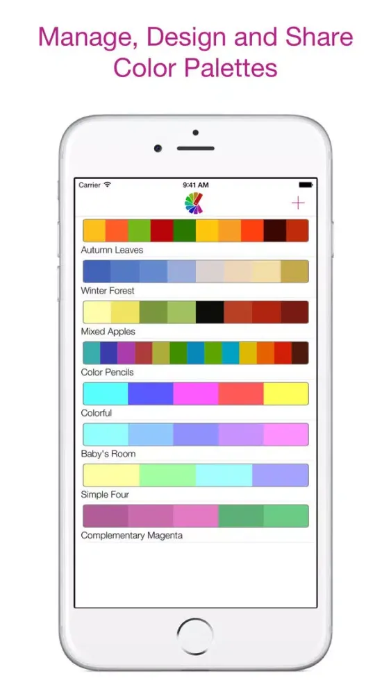 ภาพหน้าจอของ AB Colors - Design Color Palettes