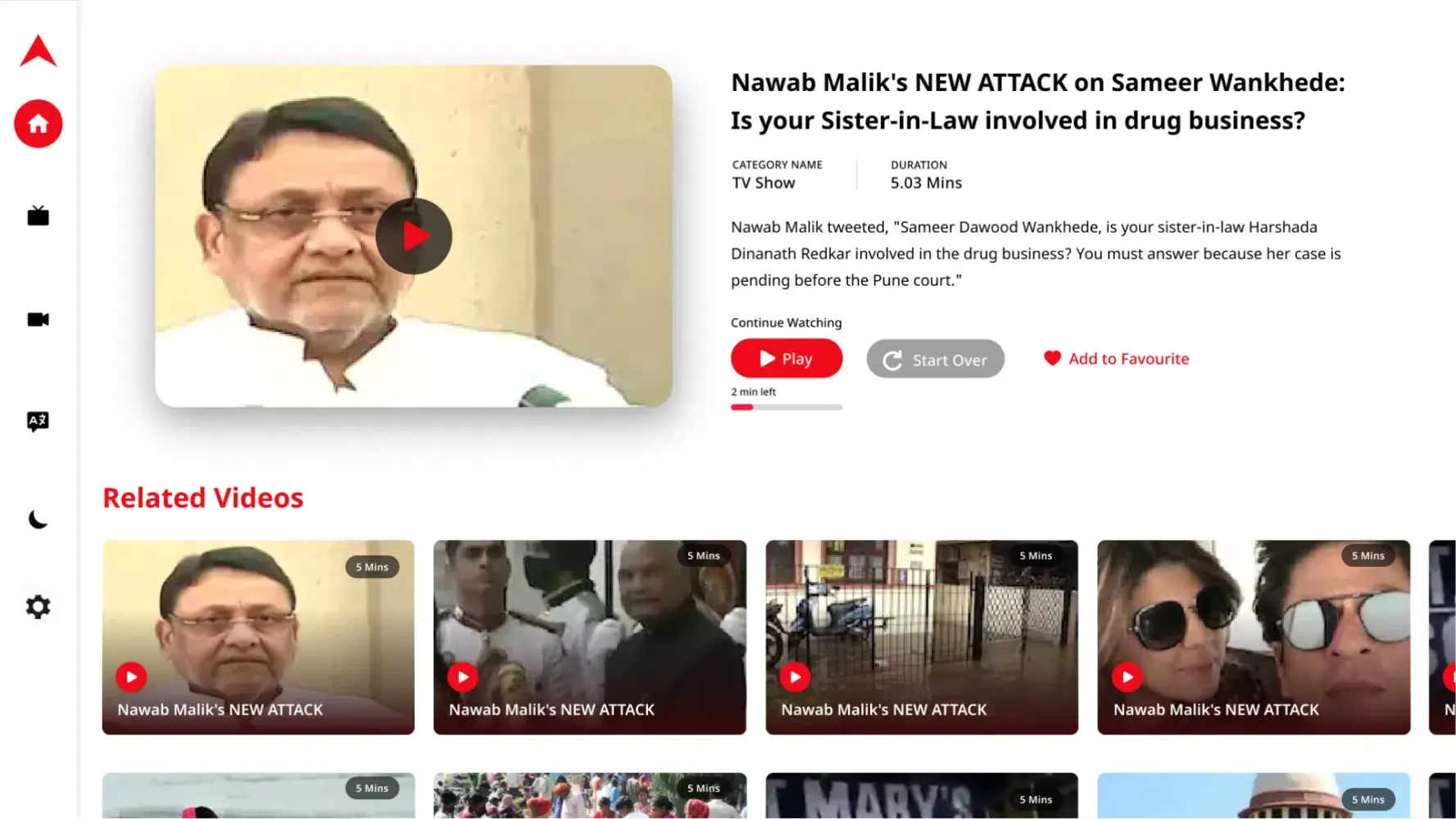 Captures d'écran de ABP Live-Live TV & Latest News