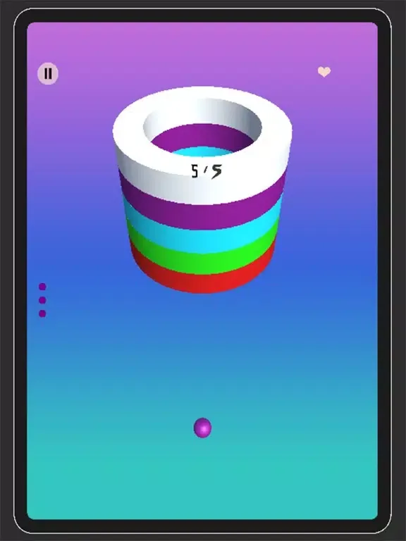 ภาพหน้าจอของ Paint Hit Circles! iPad 