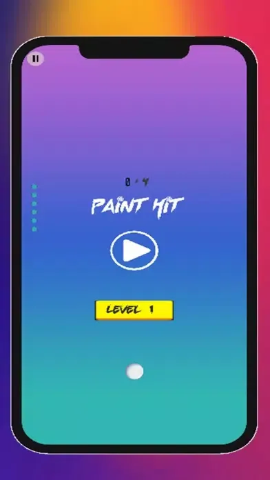 ภาพหน้าจอของ Paint Hit Circles!