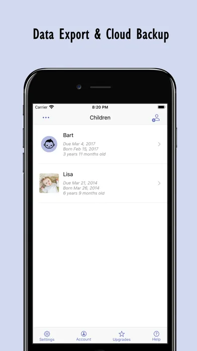 Child Growth Tracker Screenshots