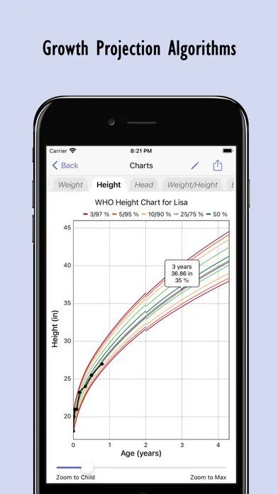 Child Growth Tracker Screenshots