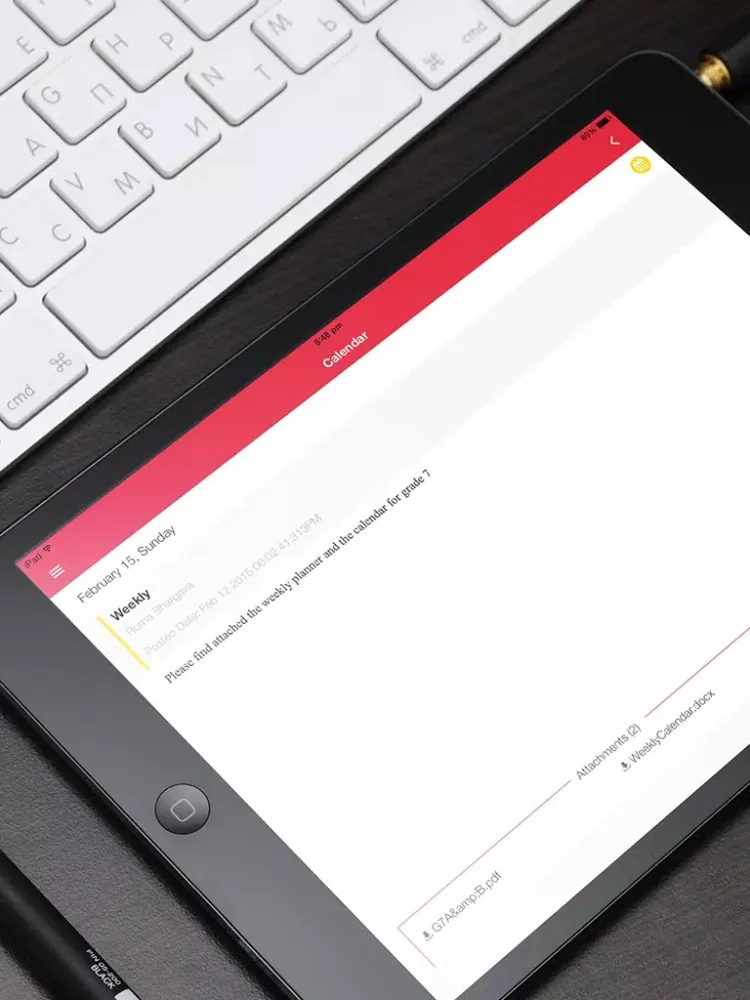 Zrzuty ekranu iCampus (ABQIS-Bousher) iPad 