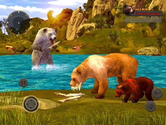 Ảnh chụp màn hình của Wild Bear Simulator 3D iPad 