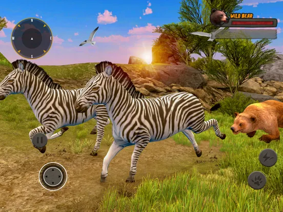 Ảnh chụp màn hình của Wild Bear Simulator 3D iPad 