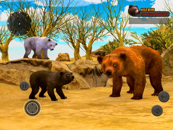 Ảnh chụp màn hình của Wild Bear Simulator 3D iPad 