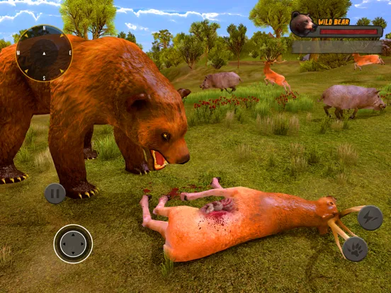 Ảnh chụp màn hình của Wild Bear Simulator 3D iPad 