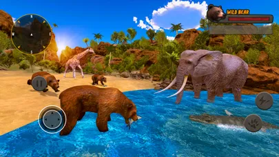 Ảnh chụp màn hình của Wild Bear Simulator 3D