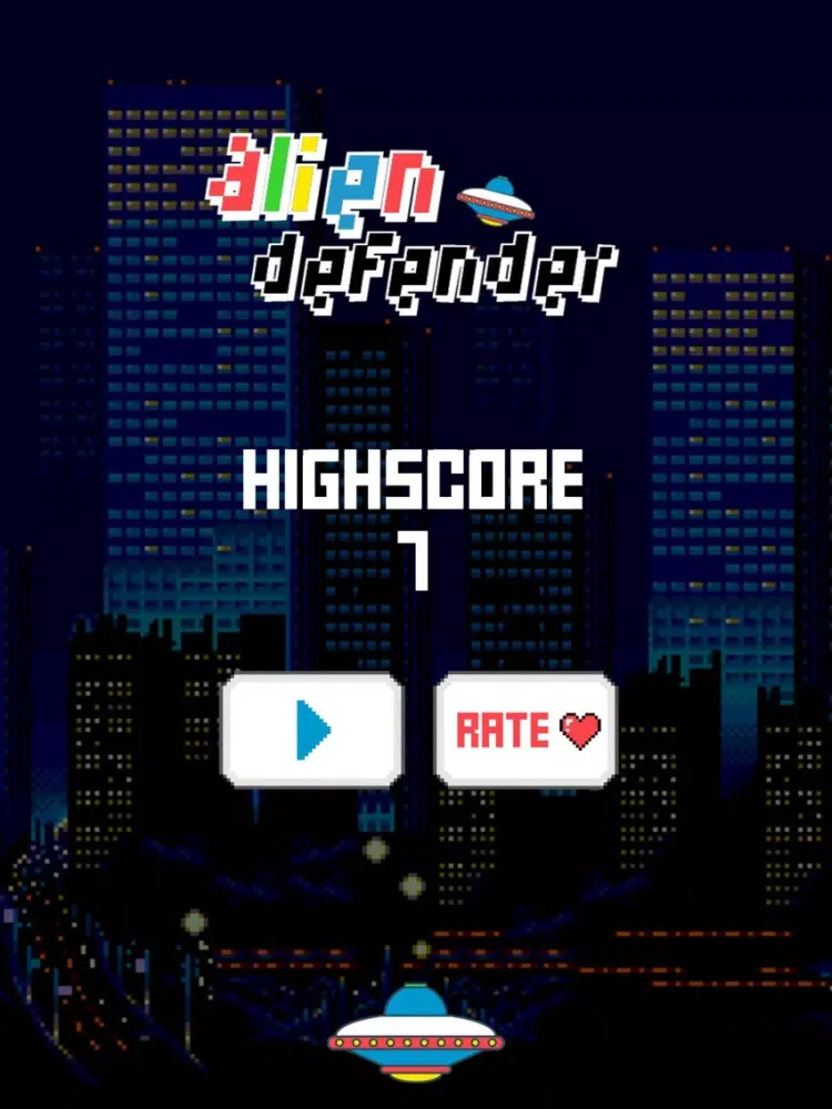 Alien Defender iPad  স্ক্রিনশট