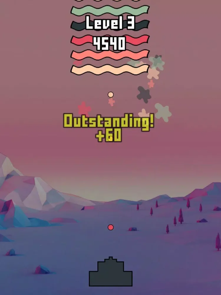 Fire Balls: Paint Hit 2D iPad  Screenshots