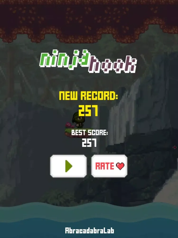 Ninja Swing: Rope Star! iPad  سکرین شاٹس