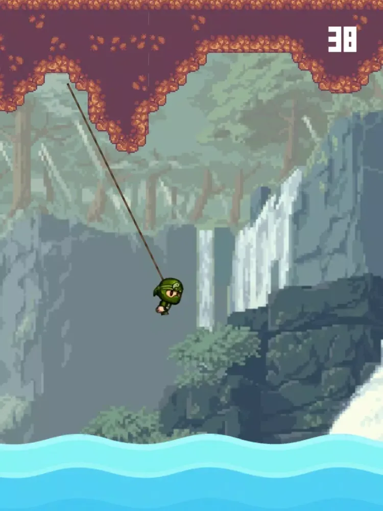 Ninja Swing: Rope Star! iPad  سکرین شاٹس