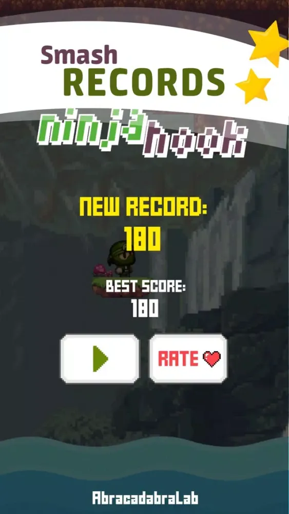 Ninja Swing: Rope Star! سکرین شاٹس