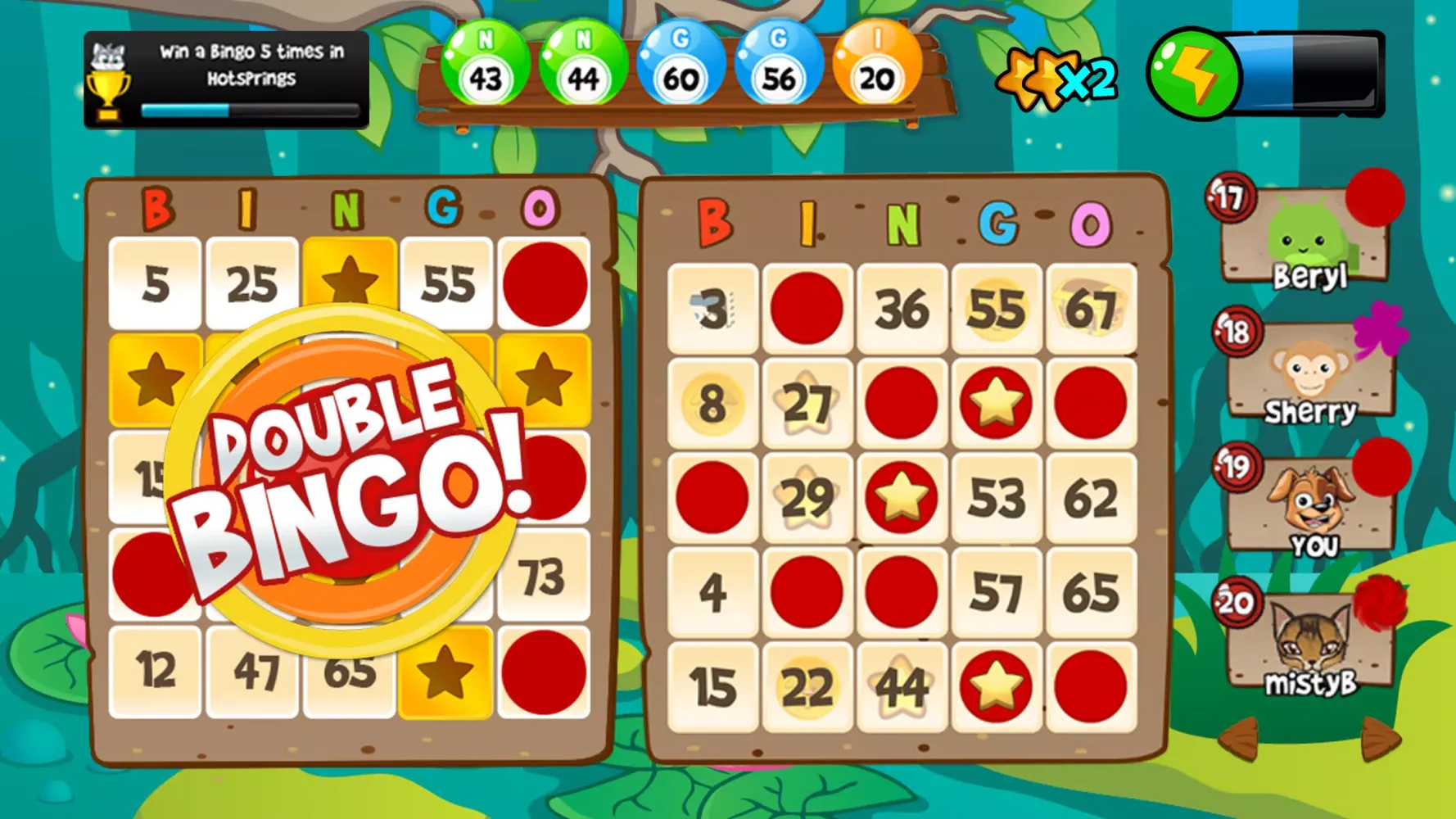Bingo Abradoodle: Mobile Bingo Screenshots