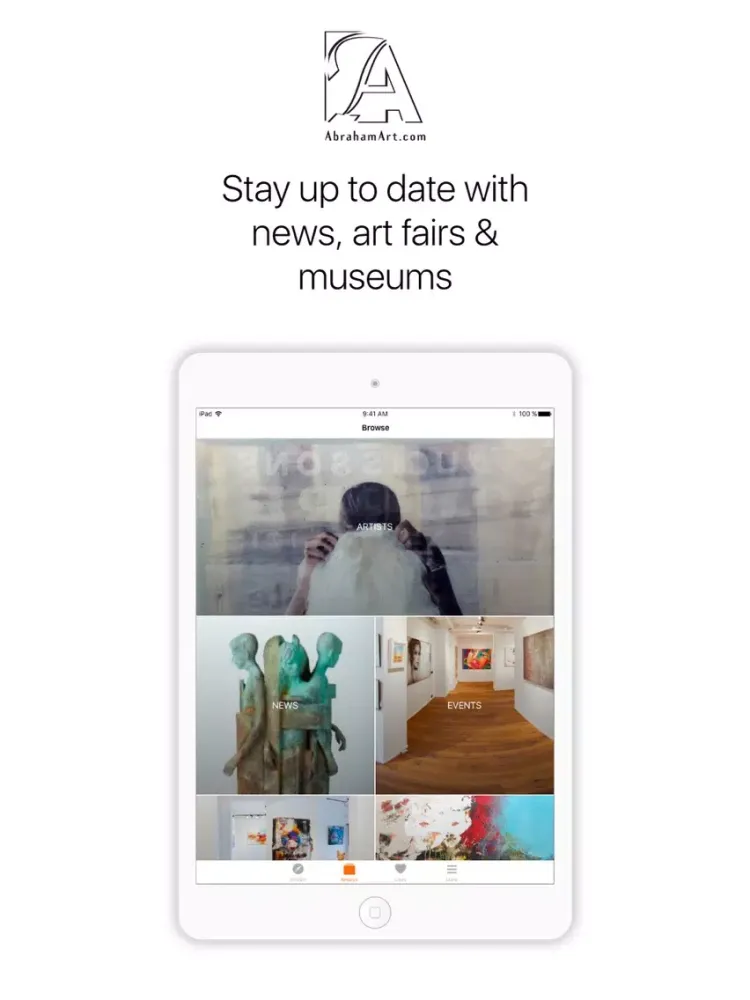 AbrahamArt iPad  سکرین شاٹس