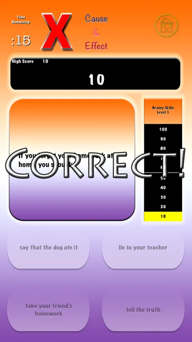 Brainy Skills Cause and Effect Screenshots