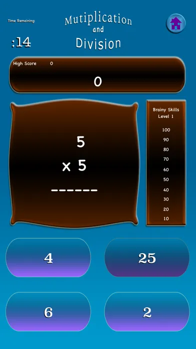 Brainy Skills Multiply Divide应用截图