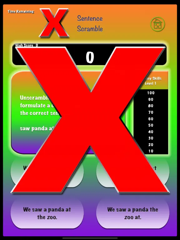 Brainy Skills Unscrambler iPad  স্ক্রিনশট