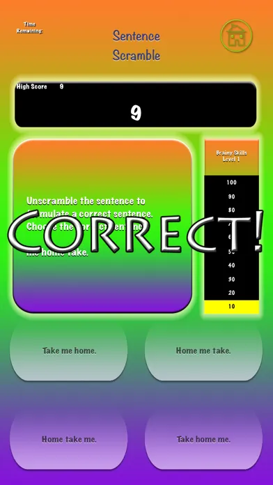 Brainy Skills Unscrambler স্ক্রিনশট