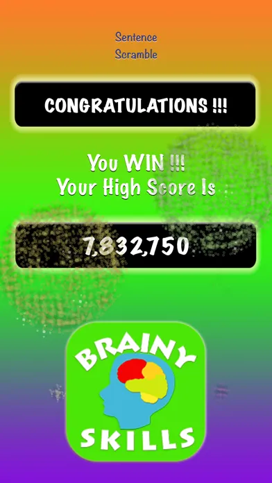 Brainy Skills Unscrambler স্ক্রিনশট