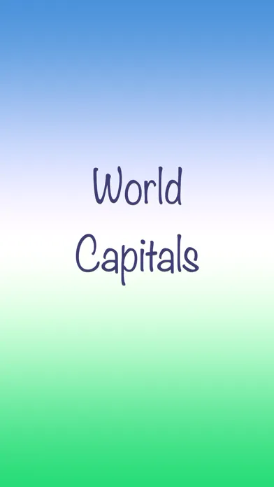Zrzuty ekranu Brainy Skills World Capitals