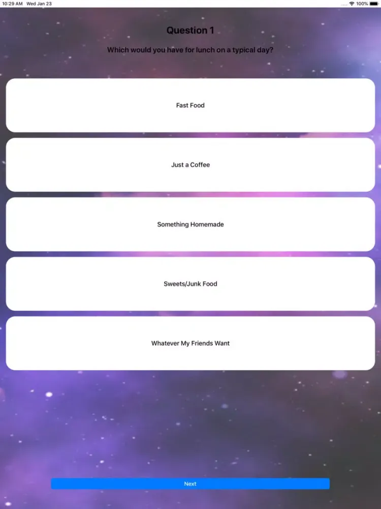 Ảnh chụp màn hình của Horoscopes Period iPad 