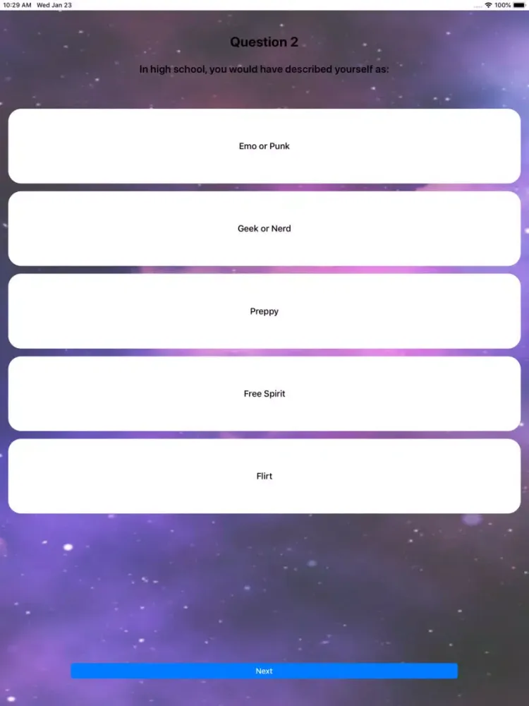 Ảnh chụp màn hình của Horoscopes Period iPad 
