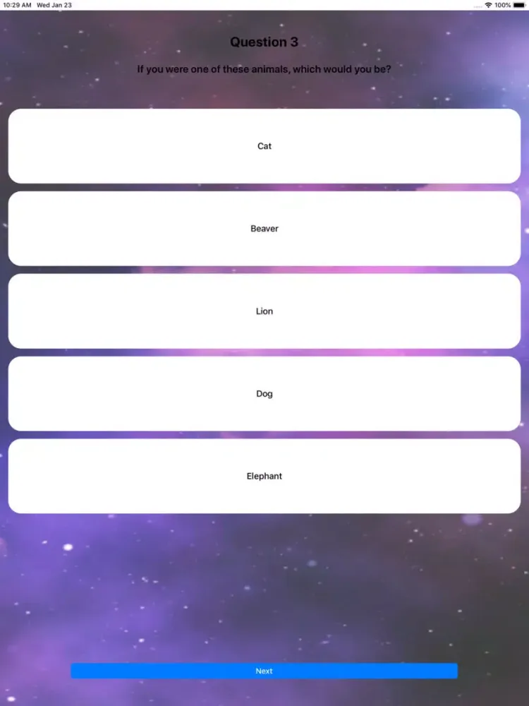 Ảnh chụp màn hình của Horoscopes Period iPad 