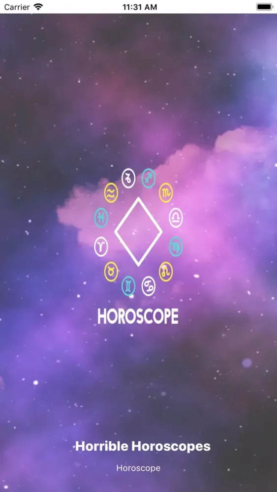 Ảnh chụp màn hình của Horoscopes Period