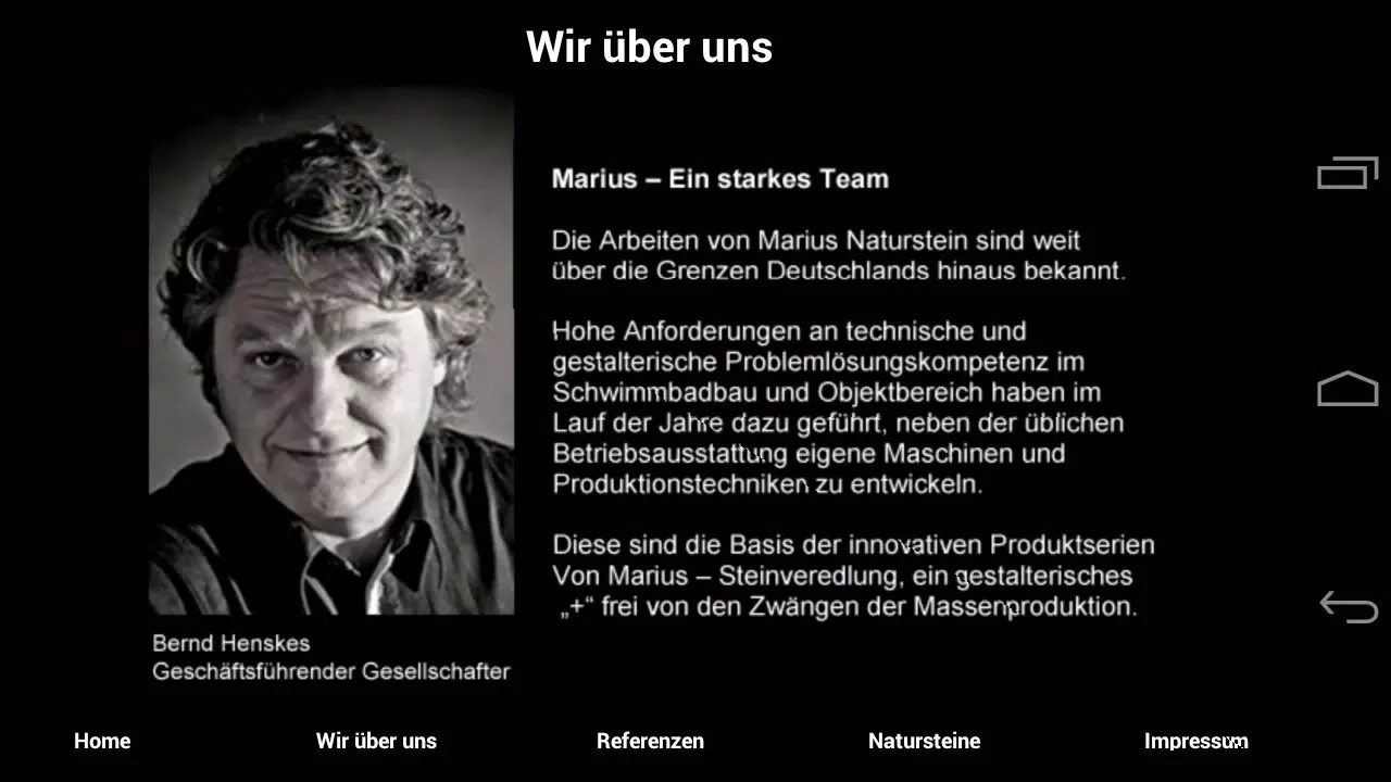 Ảnh chụp màn hình của Marius Naturstein