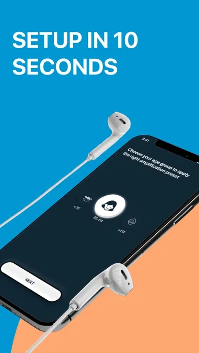 ภาพหน้าจอของ LISTENING DEVICE, HEARING AID