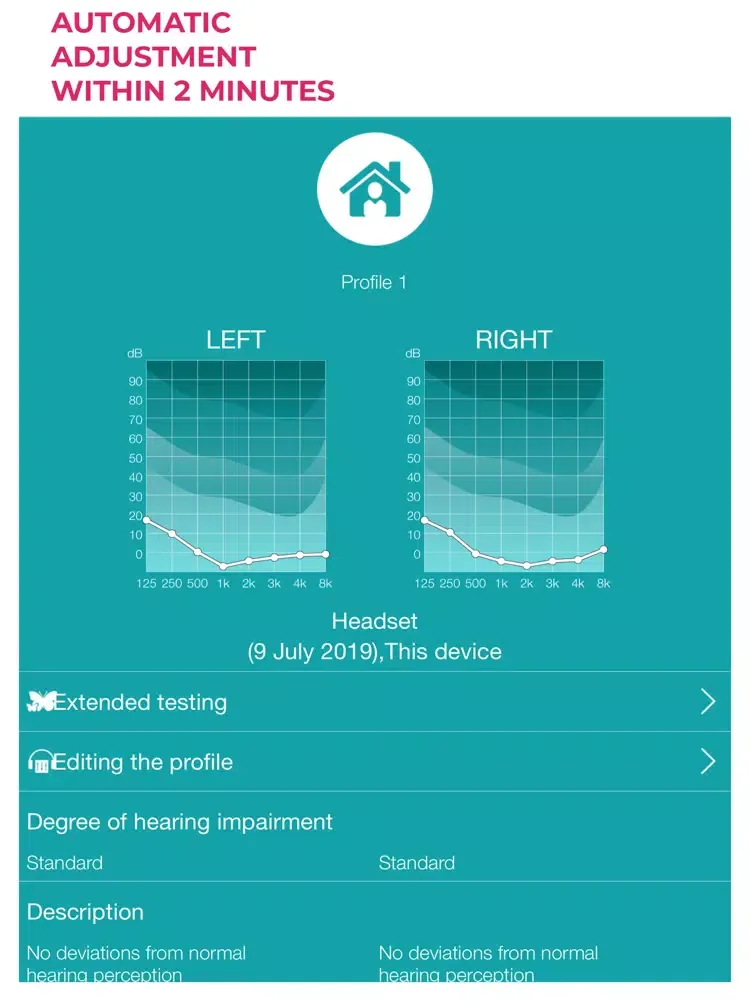 HEARING AMPLIFIER, HEARING AID iPad  Screenshots