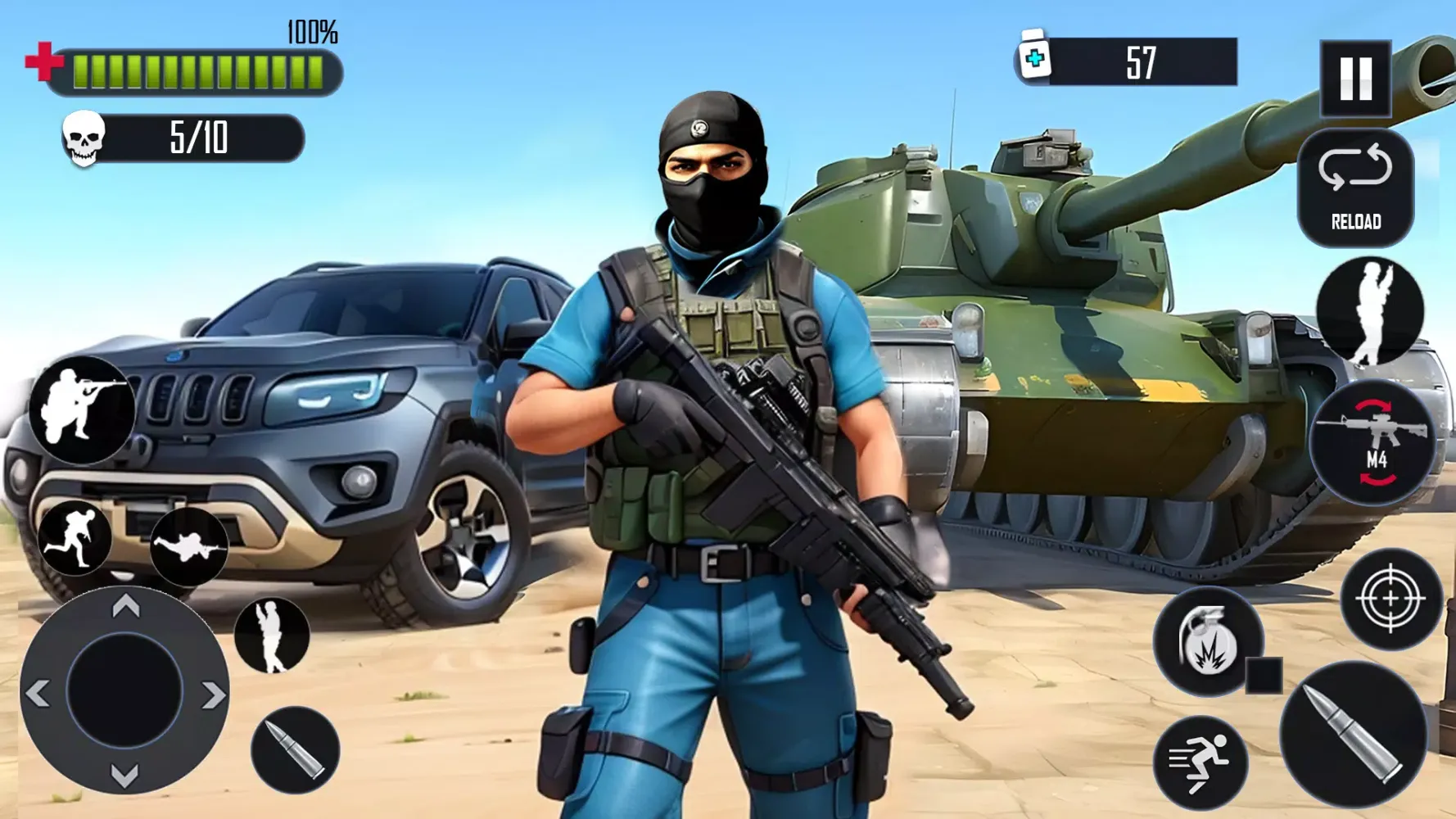 Tangkapan skrin Fps Ops Gun Shooting Games