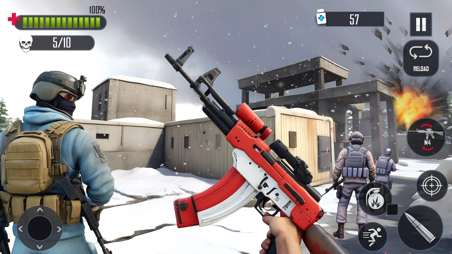 Tangkapan skrin Fps Ops Gun Shooting Games