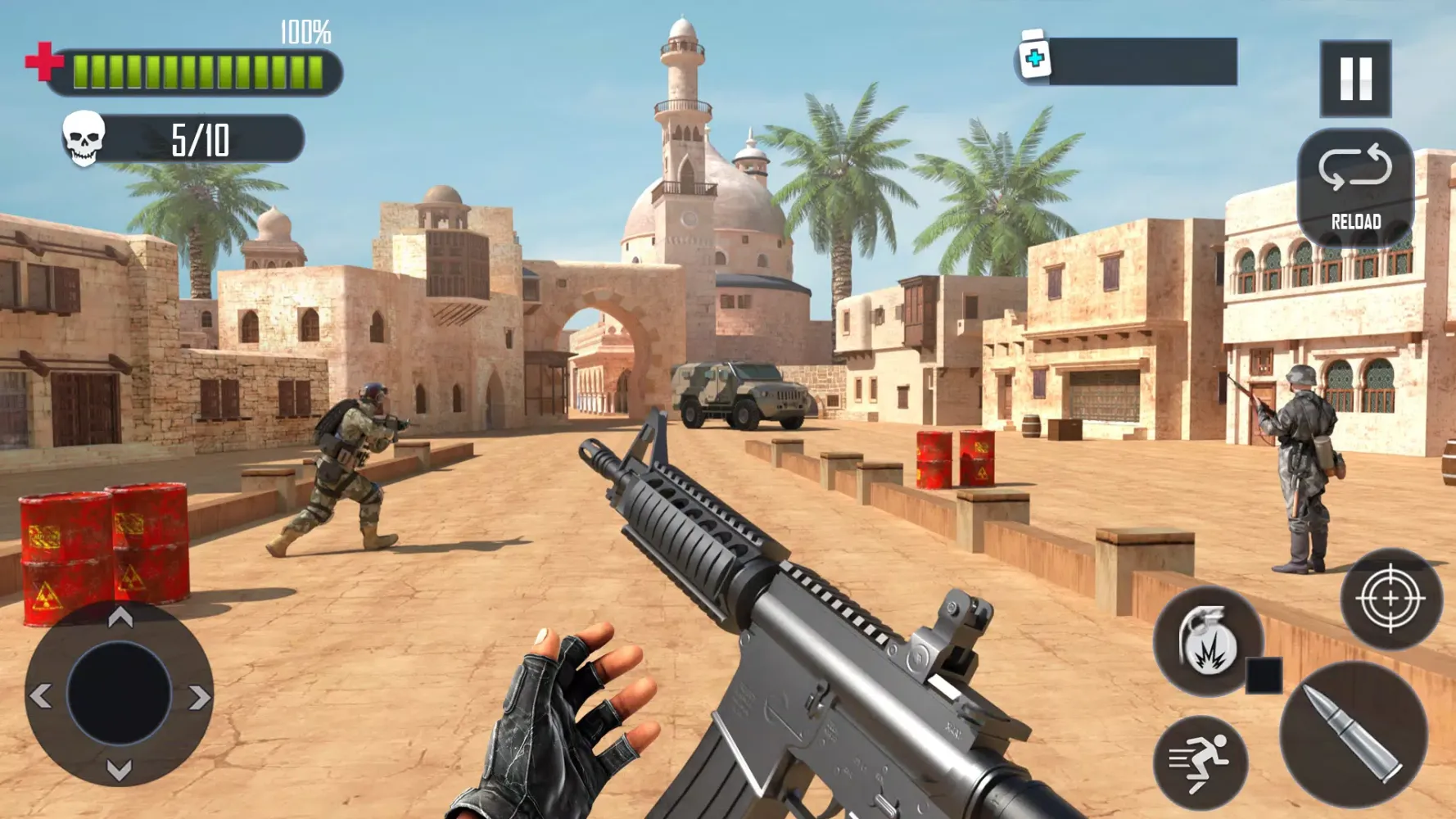 Tangkapan skrin Fps Ops Gun Shooting Games
