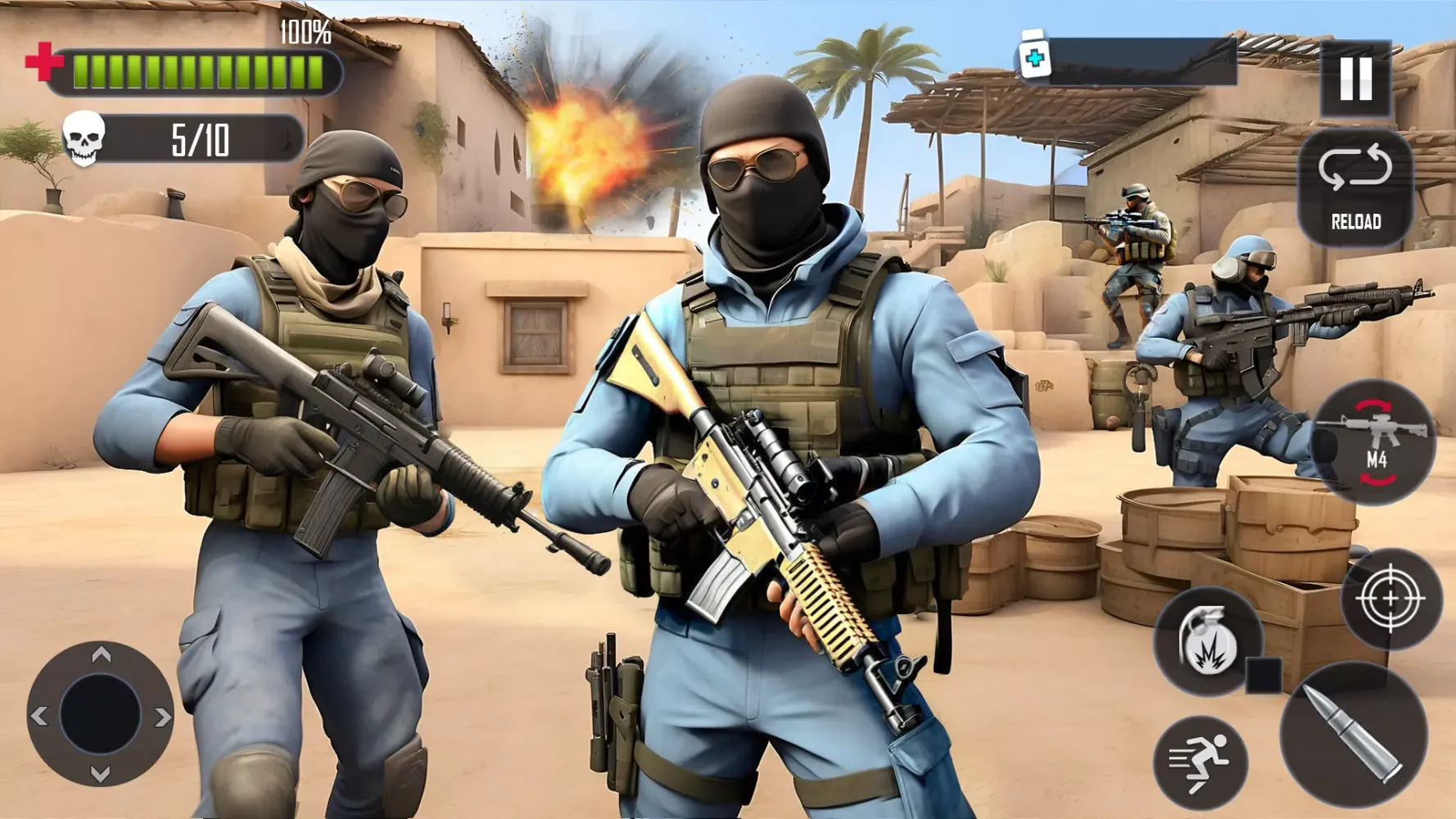 Tangkapan skrin Fps Ops Gun Shooting Games
