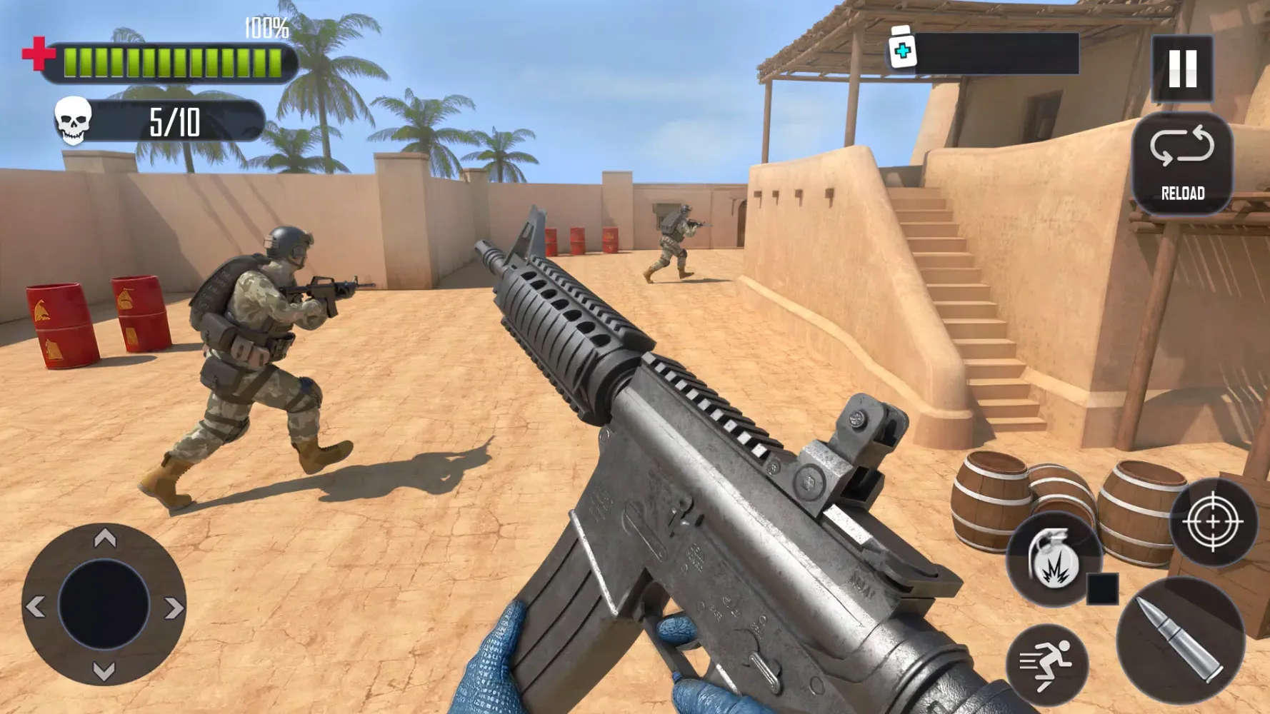 Tangkapan skrin Fps Ops Gun Shooting Games