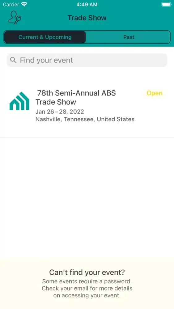 Tangkapan skrin ABS Trade Show